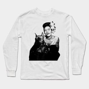 Billie Holiday Vintage Long Sleeve T-Shirt